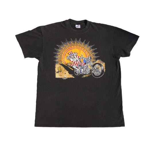 1990 Grateful Dead Uncle Sam Biker Lot Shirt (L)